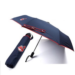 MLB 클리블랜드 인디언스 3단 완전 자동 우산