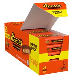 리세스 피넛버터 컵 대용량 25개입 REESE'S Peanut Butter Cups 390g, 1개