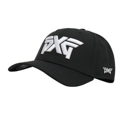 PXG PXG 프로라이트 컬렉션 3930 골프 캡 모자 CP3930-BK, L-XL