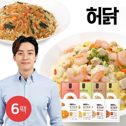 허닭 [허닭] 닭가슴살 곤약볶음밥/식단 맛있는 볶음밥 250g 6팩, 18. 불닭곤약볶음밥 3팩+닭갈비곤약볶음밥 3팩