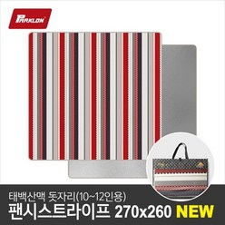 파크론 파크론 캠핑/피크닉 태백산맥 돗자리 팬시스트라이프 270x260