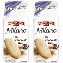 페퍼리지팜 밀라노 밀크 초콜릿 쿠키, 170g, 2개