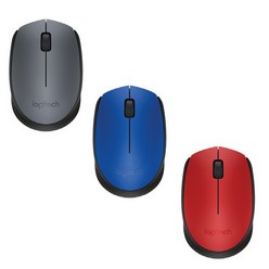 logitech 로지텍 마우스 무선 M171, 블루