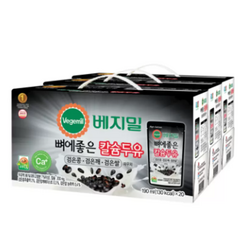베지밀 검은콩＆깨＆쌀 두유 190ml 20입 x 3박스, 60봉