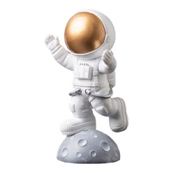Creative Home Desk Miniiture를위한 귀여운 우주인 만화 우주 비행사 데스크탑 장식품, 43025