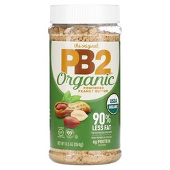 PB2 푸드 The 오리지널 오가닉 파우더 가루 피넛 Peanut Butter 버터 6.5 184g