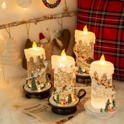 크리스마스 촛대 워터볼 오르골, 쿠키 브라운, 쿠키 브라운