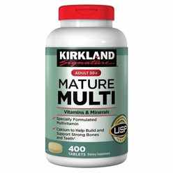 커클랜드 어덜트 50+ 멀티 maturemulti 400정 멀티, 1개