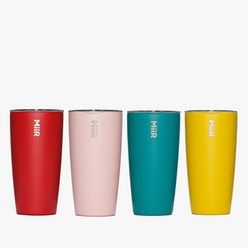 미르 베큠 인슐레이티드 텀블러 16oz 신규컬러, 캐년레드, 1개