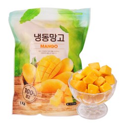 푸르젠 [뉴뜨레]냉동 망고다이스 1kg x 3개, 단품없음