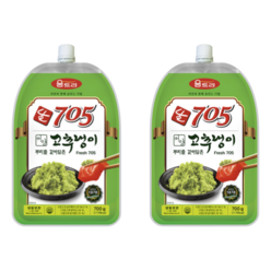 움트리 생와사비 705, 700g, 2개