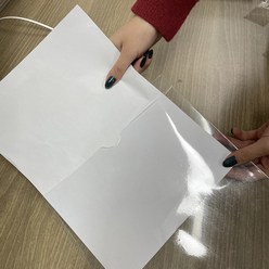 두꺼운비닐파일서류케이스 투명플라스틱a4용지보관봉투