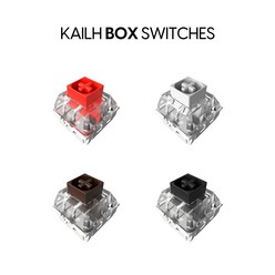 Kailh Switch 3pin / 카일 스위치3핀 90EA, 박스 흑축