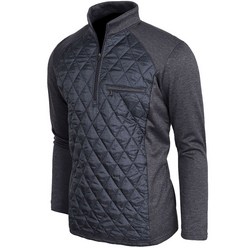 노블진 남성 패딩티셔츠 기모 퀄팅 겨울작업복 상의 방한복 긴팔티셔츠