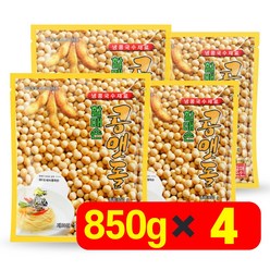 할매손 콩맷돌 850g 냉콩국수용 콩가루, 4개