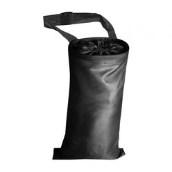 자동차 야외 여행을 위한 자동차 쓰레기 봉투 누출 방지 하이 로드 쓰레기 봉투, 검은색, 210D 재료, 1개