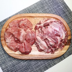 국내산 김해 더바른 뒷고기 특수부위 모듬 (냉장) 500g 1팩, 1