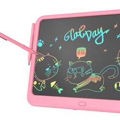 호이지보드 14.5인치 LCD 전자노트 전자메모보드, 컬러글씨, 핑크