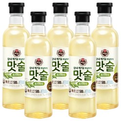 CJ제일제당 백설 로즈마리 맛술, 500ml, 5개