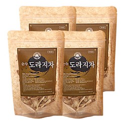 티랑 [티랑] 국내산 순수 도라지차(볶음) 50g x 4봉, 단품없음