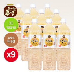 윤성순 콩킹 장모님식혜1050ml(9개) 고양쌀 국산엿기름 전통주, 9개, 1050ml