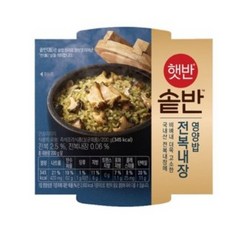 햇반 솥반 전복내장 영양밥, 200g, 15개