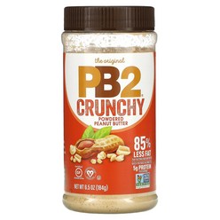 PB2 푸드 Crunchy 파우더 가루 피넛 Peanut Butter 버터 6.5 184g