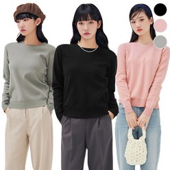 [체이스컬트]BASIC 라운드 SWETER/3Color