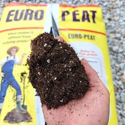 유로피트 유럽식 피트모스 상토 분갈이 배양토 흙, 1개, 20L