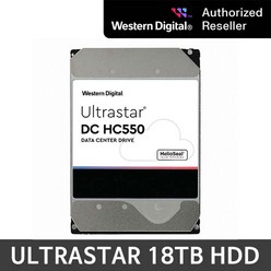WD Ultrastar HDD DC HC550, 18TB