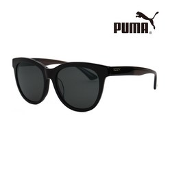 푸마 PU0089SK 001 BK 라운드 뿔테 오버 아시안핏 선글라스