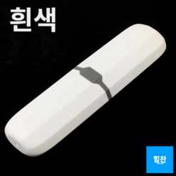 [힘찬쇼핑] 휴대용 모던 칫솔 케이스 4종 학교 회사 사무실 여행용 통, 흰색 1개