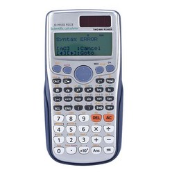 공학계산기 FX-991ES-PLUS 과학 계산기 417 기능 고등학교 컴퓨터 사무실 금융 용품, 01 16 2x8x0 8 cm