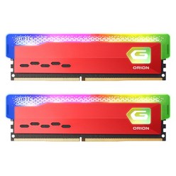 [GeIL] 게일 DDR4 16GB PC4-28800 CL18 ORION RGB Red (8Gx2), 상세페이지 참조