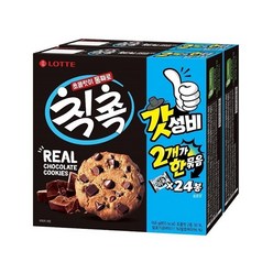 롯데제과 칙촉 오리지널 336g x 1개 초코칩쿠키