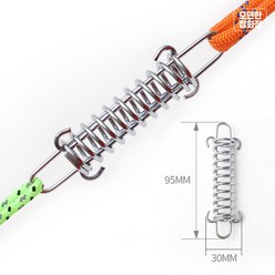 파크라이프 캠핑 타프스프링 윈드가드 텐트 완충 보호 스프링 강풍 바람 장력조절