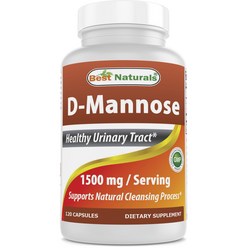 베스트네츄럴스 D-마노스 1500mg 캡슐, 120개입, 1개