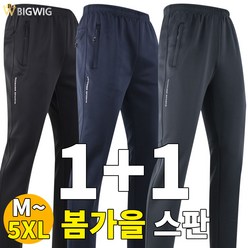 [더빅보스] BS남성피지컬탄탄팬츠 1+1 _ 남성 빅사이즈 실내복 외출복 작업복 편하고 질 좋은 바지