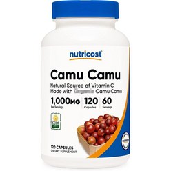 뉴트리코스트 비타민C 카무카무 1000mg 120캡슐, 1팩