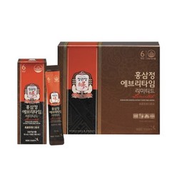 정관장 홍삼정 에브리타임 리미티드 10ml x 50포 선물용쇼핑백증정, 50개