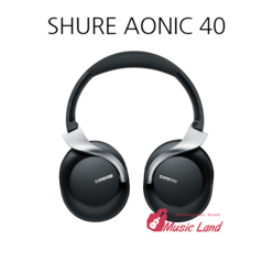 Shure AONIC 40 슈어 아이오닉 에이오닉 무선휴대폰, 블랙, 블랙