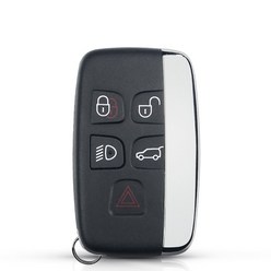 []스마트키복사 차 디지털 개조 버튼 열쇠 KEYYOU 랜드로버 디스커버리 4 스포츠 이보크 보그 레인지로버 셸 커버 케이스 5, For Jaguar - Original key