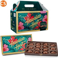[미국직배송] 하와이안호스트 크리미 밀크 초콜릿 마카다이마 Hawaiian Host Island Macs 신제품, 2개, 142g