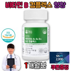 수험생 피로 영양제 비타민 B1 B2 B6 B12 남성 회복 수용성 비군, 1개