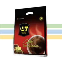 G7 퓨어 블랙 커피 100개 200개, 2g, 1개, 100개입