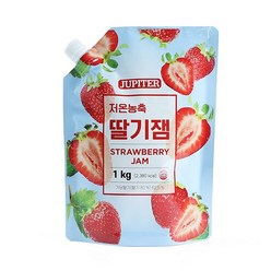 쥬피터 딸기 리플잼 1kg /쥬피터 딸기잼/딸기스무디