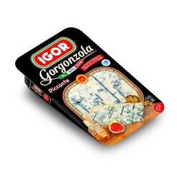 이고르 고르곤졸라 피칸테 150g x 4 | 이탈리아 치즈 피자 토핑 블루치즈 | Igor Gorgonzola Piccante, 4개