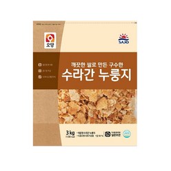 사조오양 수라간누룽지3kg 수입쌀, 3kg, 2개