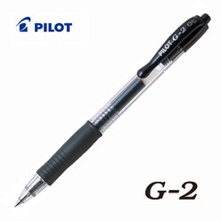 빠이롯트 G-2 0.5mm 0.7mm 겔잉크 볼펜, 리필심-0.5(흑색)