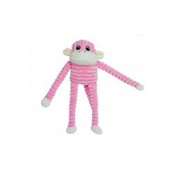 지피포우즈 강아지 봉제장난감, 긴팔원숭이 핑크, 1개